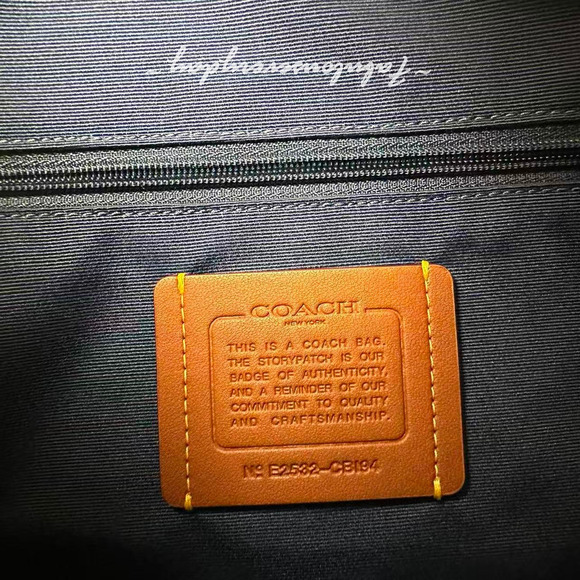 Coach Laurel Shoulder/Crossbody Bag With Mirror Charm And Pouch CBI94 Pool/Sand - Picture 9 of 9